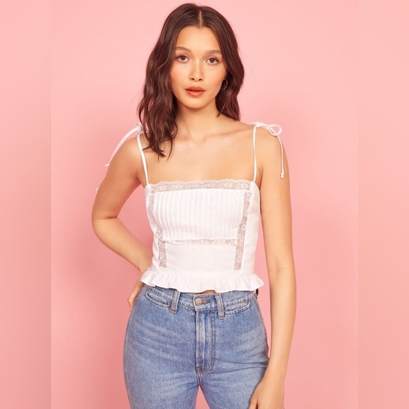 Reformation Tops - NWOT Reformation Mason Top // Size 12